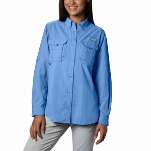 Columbia PFG Bahama™ Långärmad Tröja Dam Blå (GRIHA6195)